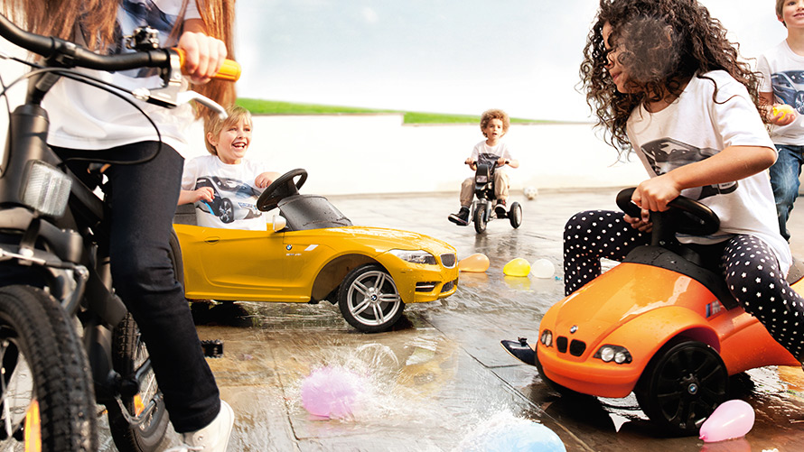 BMW Kollektion, Kinder, Kids, Bobbycar, BMW Shop 