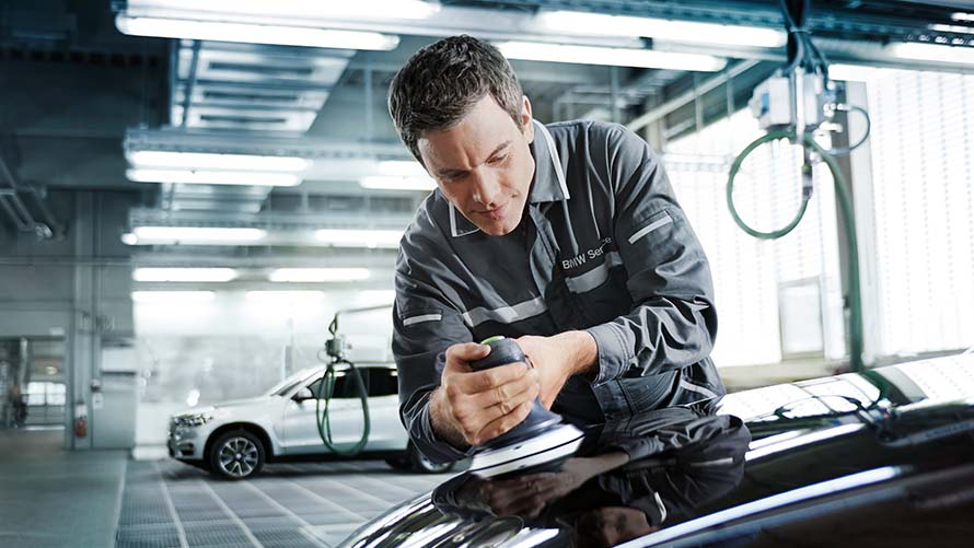 BMW Lackarbeiten, Lackreparatur, Lackschaden, BMW Service