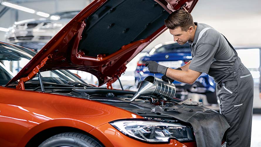 BMW Servicepaket, Motoröl, Motorölservice